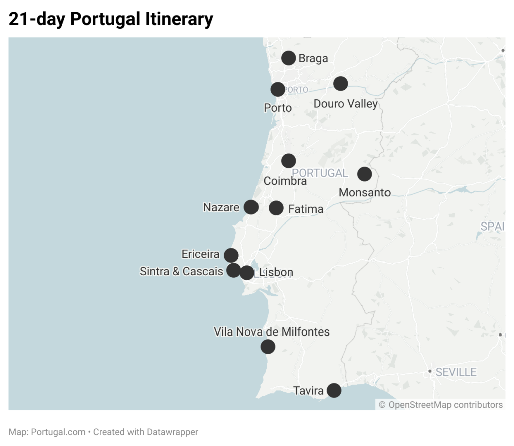 trip itinerary for portugal - -day Portugal Itinerary: Discover Portugal in  weeks - Portugal