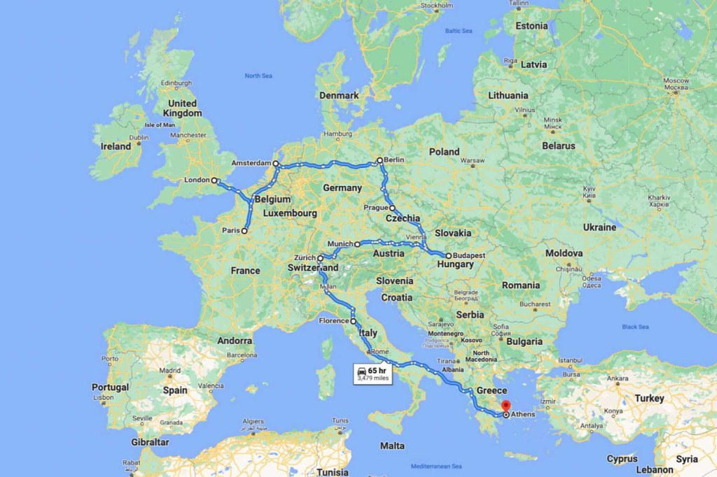 travel planning for europe - Here