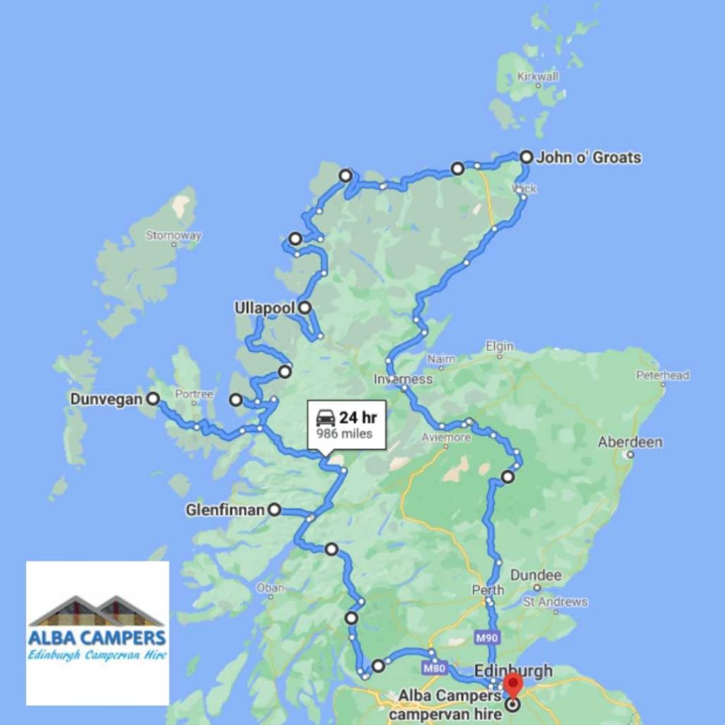 planning route 500 scotland - North Coast  Guide and Route Planning, NC