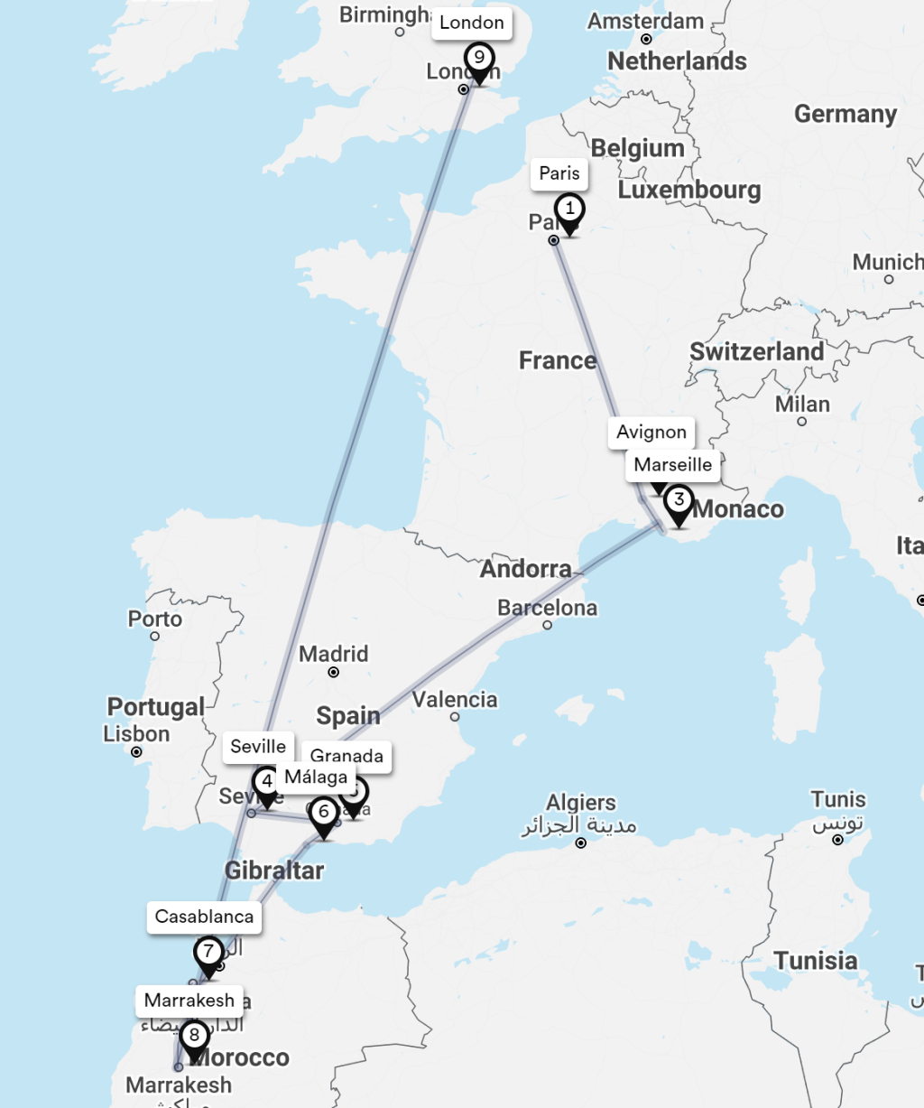 trip itinerary for europe - Our  Travel Plans: Europe Travel Itinerary -  Cups of Travel