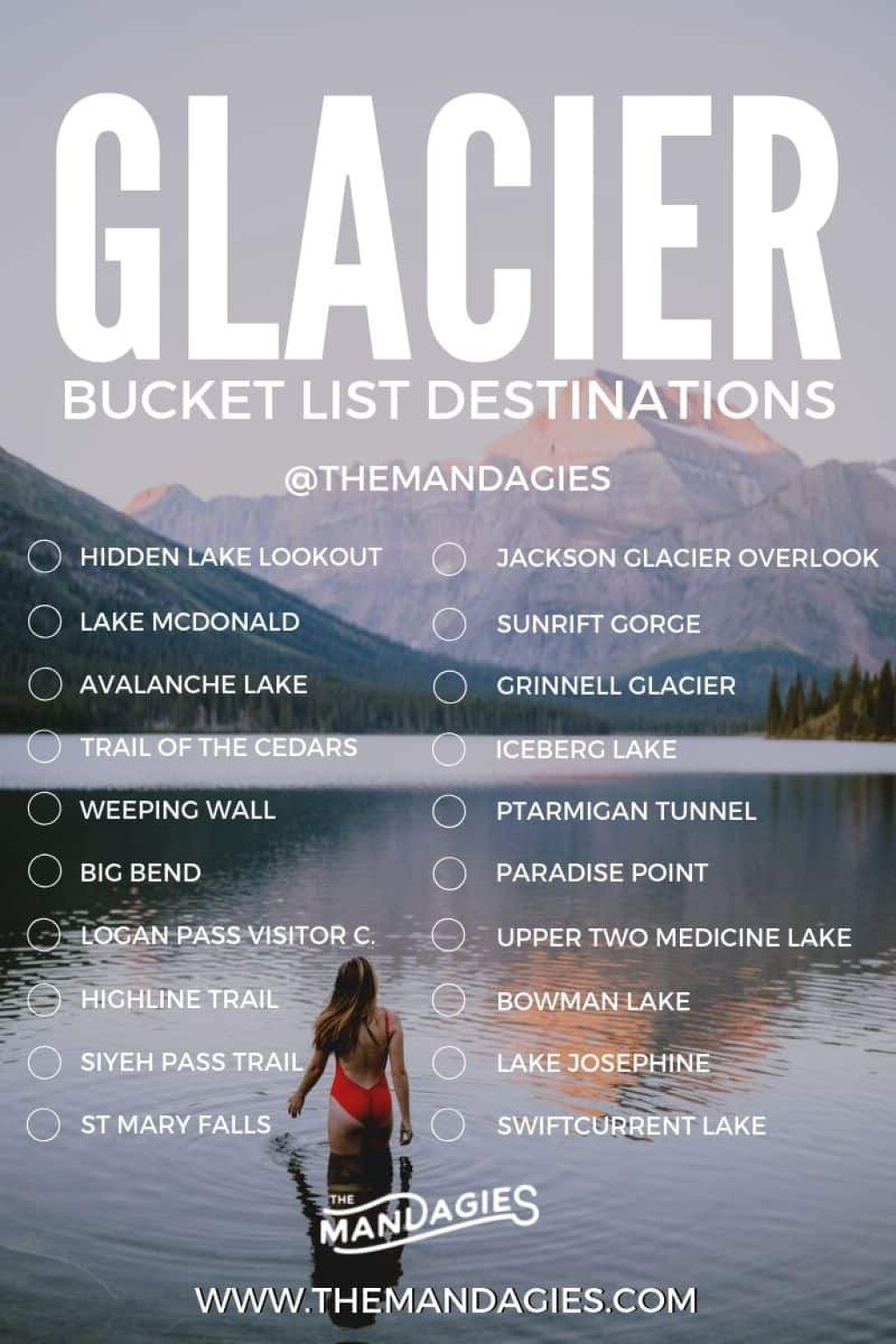 trip itinerary glacier national park - The -Day Glacier National Park Itinerary You Absolutely Need