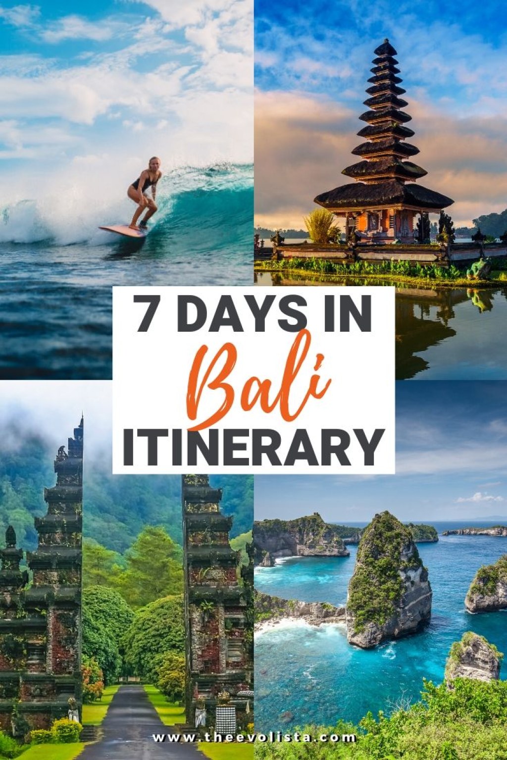 bali trip itinerary 7 days - The Ultimate  Day Bali Itinerary