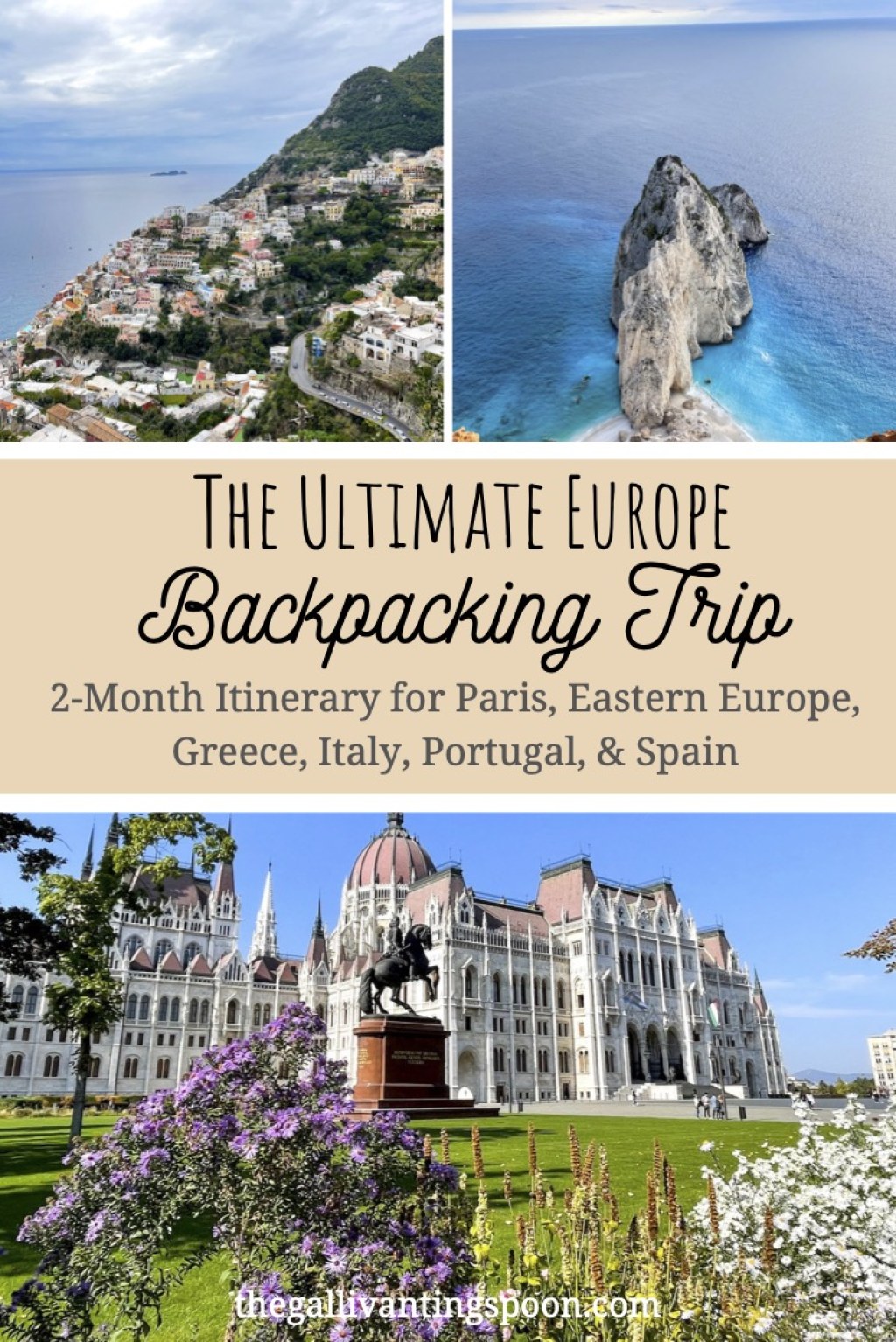 europe trip itinerary 2 months - The Ultimate -Month Europe Backpacking Trip - The Gallivanting Spoon