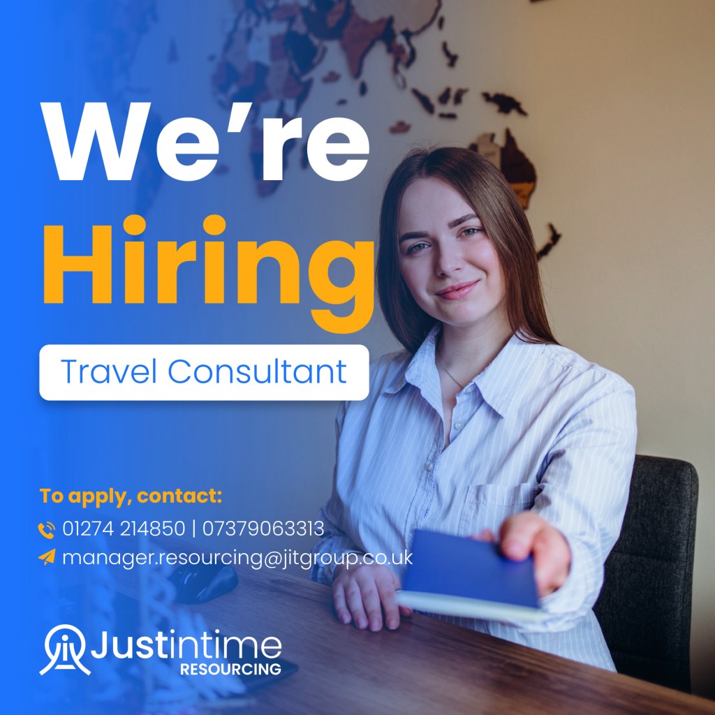 travel planner jobs uk - TRAVEL CONSULTANT - JIT RESOURCING