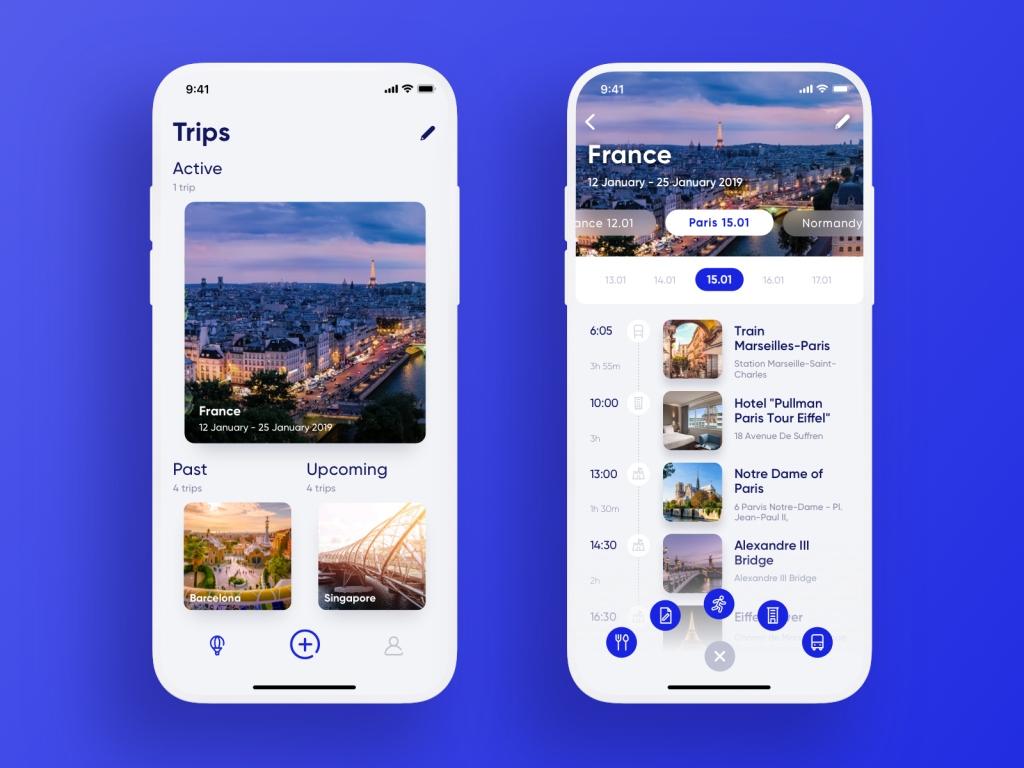 travel planning free app - Travel Planner App by tubik on Dribbble