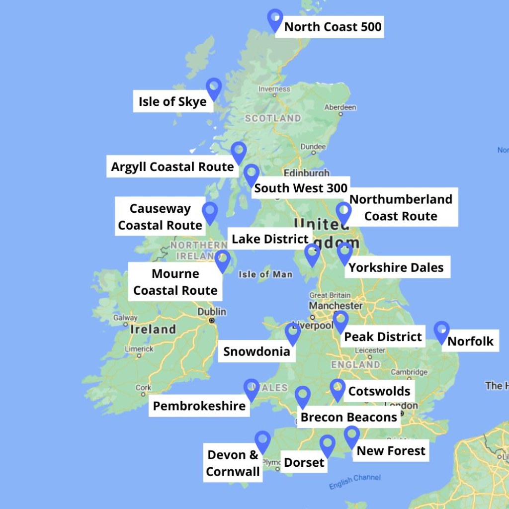 uk trip itinerary 3 weeks - UK Road Trip -  Unmissable Routes  The Gap Decaders